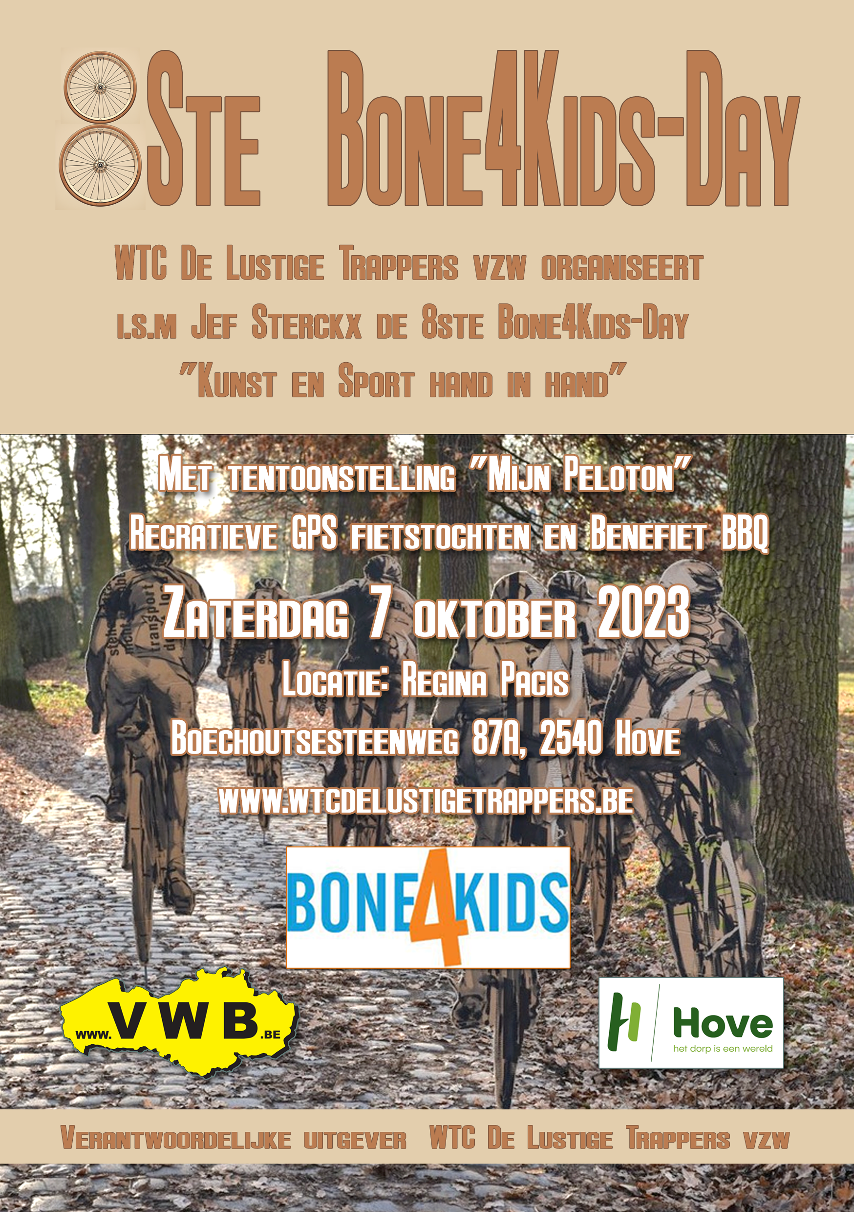 Bone4Kids – fietsen + BBQ